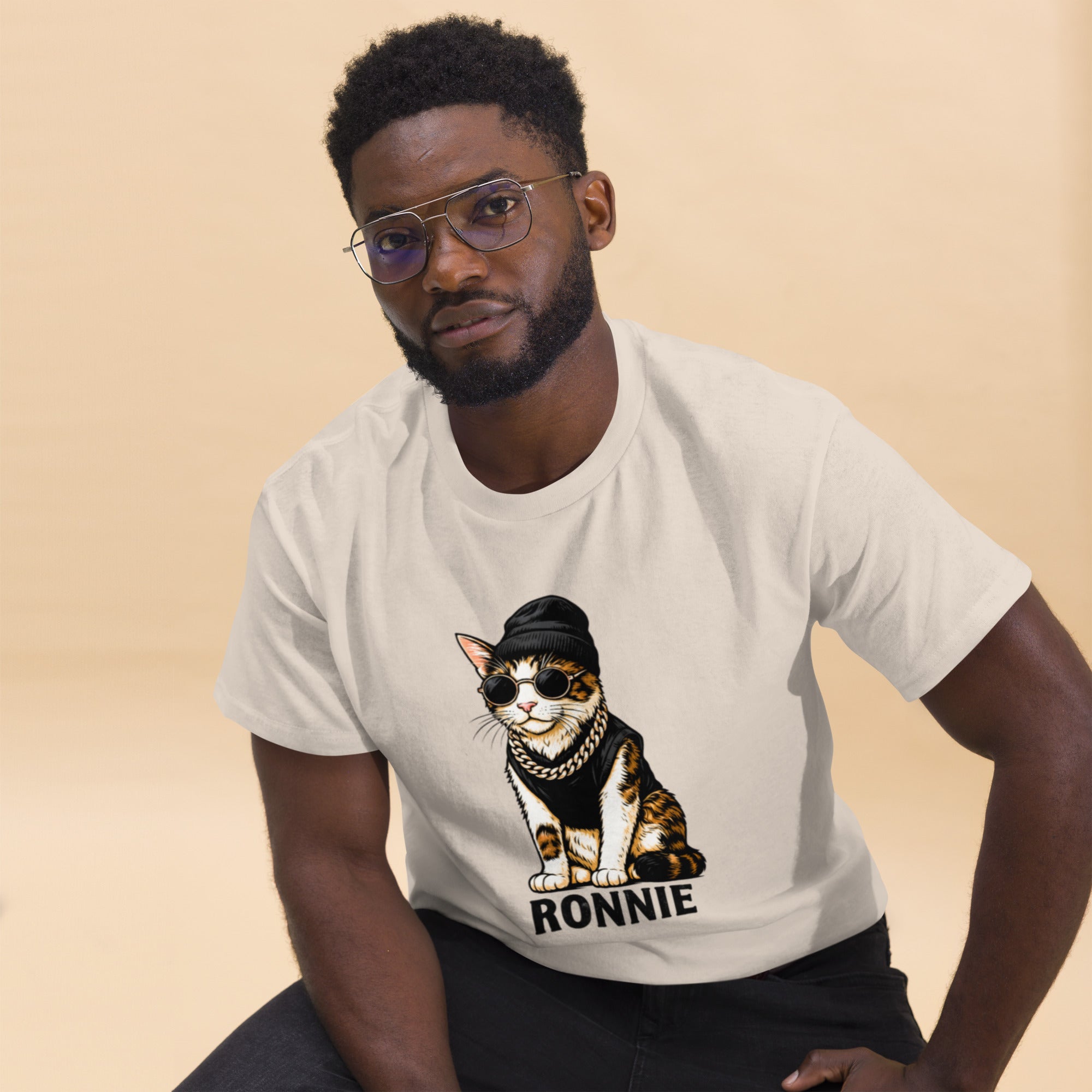 Ronnie Tee (AVAILABLE IN WHITE & NATURAL) – Alley Cat Merch